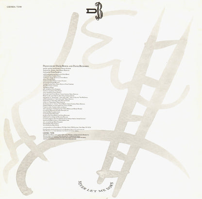David Bowie : Never Let Me Down (LP, Album)