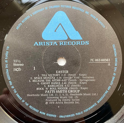 Patti Smith Group : Easter (LP, Album)
