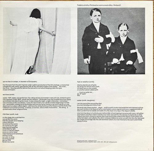 Patti Smith Group : Easter (LP, Album)