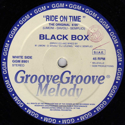 Black Box : Ride On Time (12")