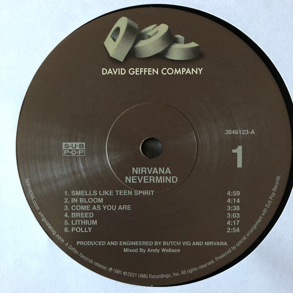 Nirvana : Nevermind (LP, Album, M/Print, RE, RM, 180 + 7" + Ltd, 30t)