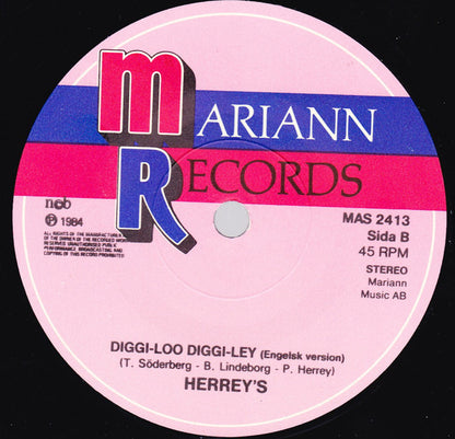The Herrey's : Diggi Loo / Diggi Ley (7", Single)
