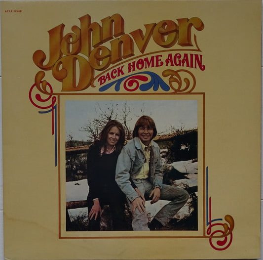 John Denver : Back Home Again (LP, Album, Gat)
