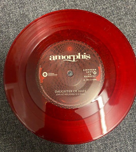 Amorphis : Daughter Of Hate / House Of Sleep (7", Single, Ltd, Red)