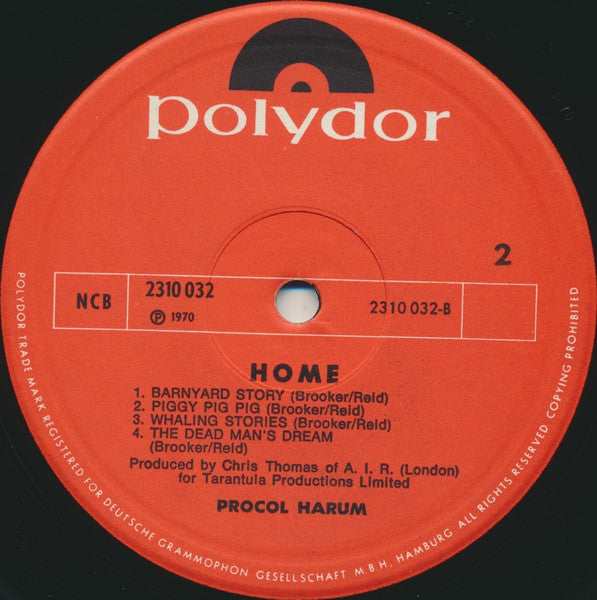Procol Harum : Home (LP, Album)