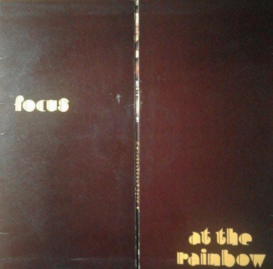 Focus (2) : At The Rainbow (LP, Album)