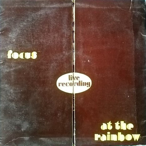 Focus (2) : At The Rainbow (LP, Album)