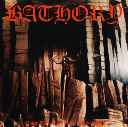 Bathory : Under The Sign Of The Black Mark (LP, Album, Ast)