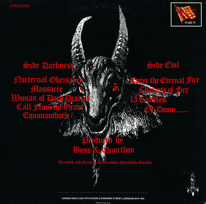 Bathory : Under The Sign Of The Black Mark (LP, Album, Ast)