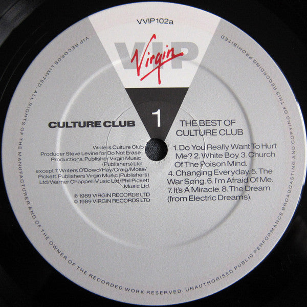Culture Club : The Best Of Culture Club (LP, Comp)