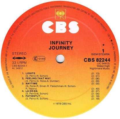 Journey : Infinity (LP, Album)