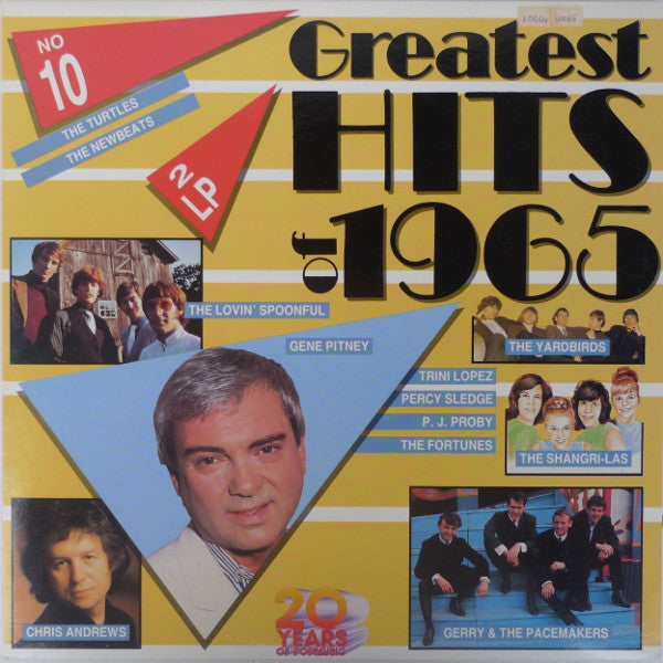 Various : Greatest Hits Of 1965 (2xLP, Comp, Gat)