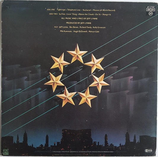 Electric Light Orchestra : A New World Record (LP, Album, Ast)