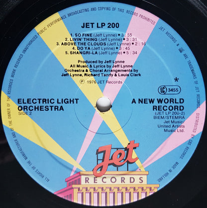 Electric Light Orchestra : A New World Record (LP, Album, Ast)