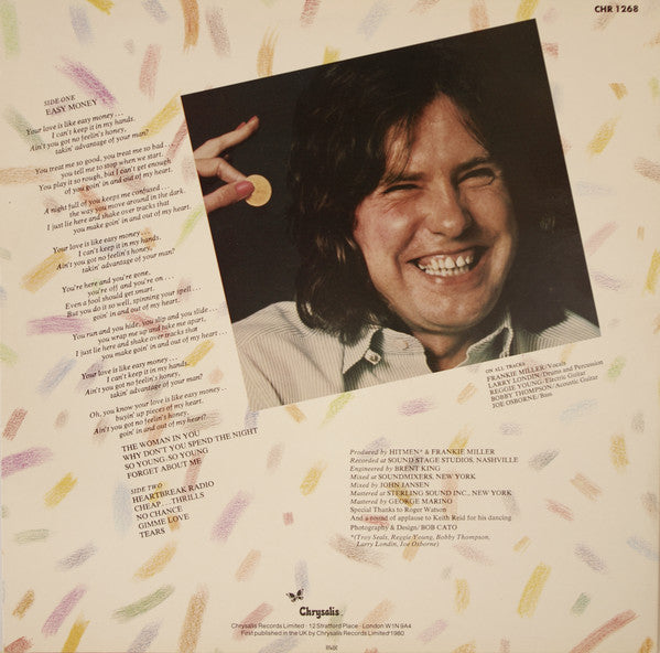 Frankie Miller : Easy Money (LP, Album)