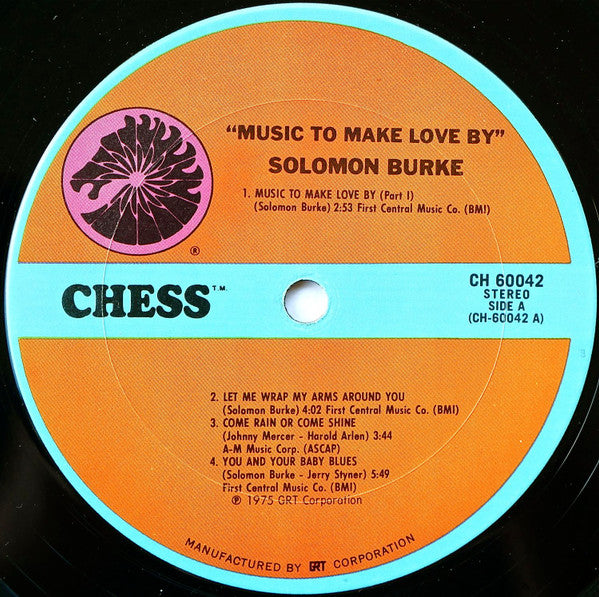 Solomon Burke : Music To Make Love By (LP, Album)