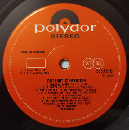 Fairport Convention : Fairport Convention (LP, Album)