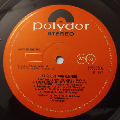 Fairport Convention : Fairport Convention (LP, Album)