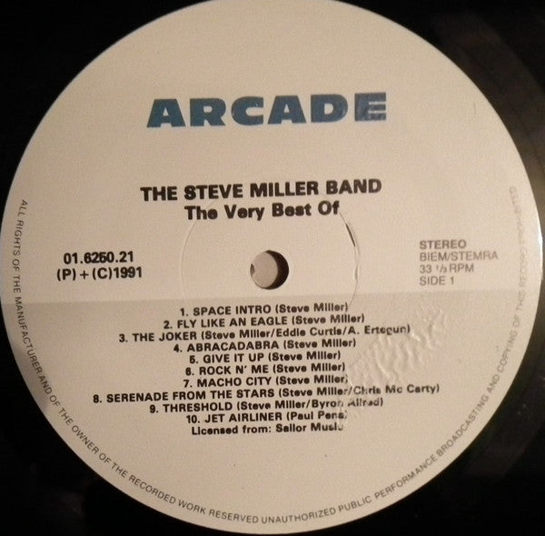 Steve Miller Band : The Very Best Of (LP, Comp)