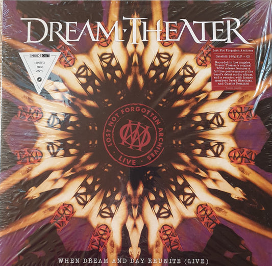 Dream Theater : When Dream And Day Reunite (Live) (2xLP, Album, Red + CD, Album + Ltd, RE, RM)