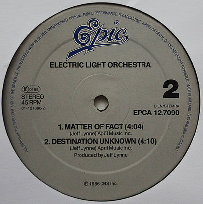 Electric Light Orchestra : So Serious (12", Maxi)