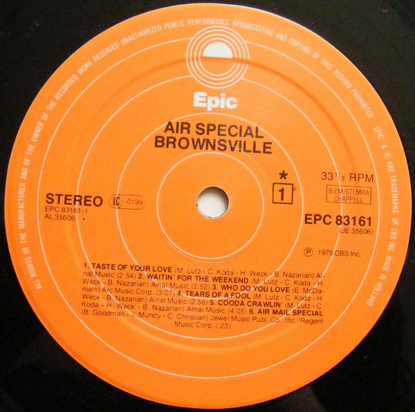 Brownsville Station : Air Special (LP, Album)