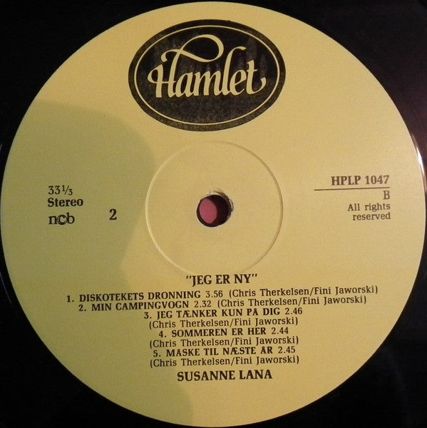 Susanne Lana : Jeg Er Ny (LP, Album)