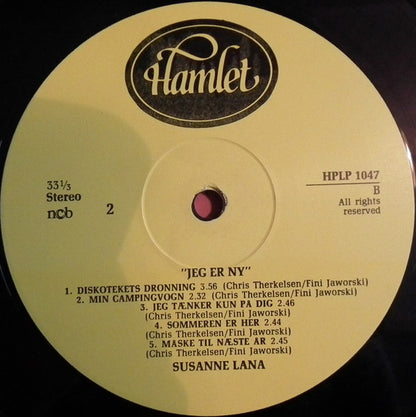 Susanne Lana : Jeg Er Ny (LP, Album)