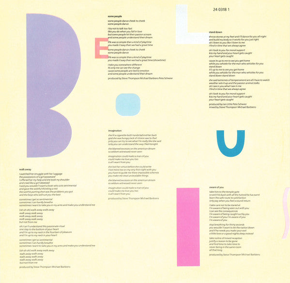 Belouis Some : Some People (LP, Album)