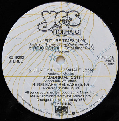 Yes : Tormato (LP, Album, PRC)