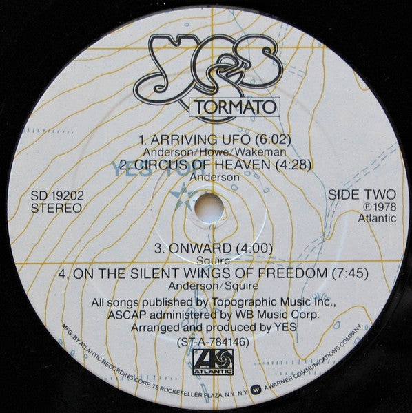 Yes : Tormato (LP, Album, PRC)