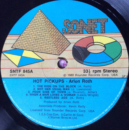 Arlen Roth : Hot Pickups (LP, Album)