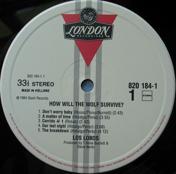 Los Lobos : How Will The Wolf Survive? (LP, Album)