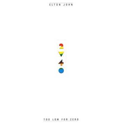 Elton John : Too Low For Zero (LP, Album)