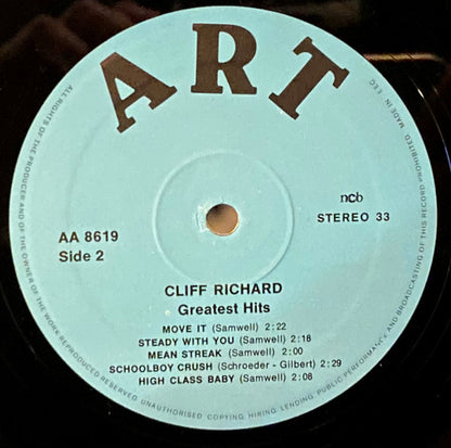 Cliff Richard : Greatest Hits (LP, Comp)