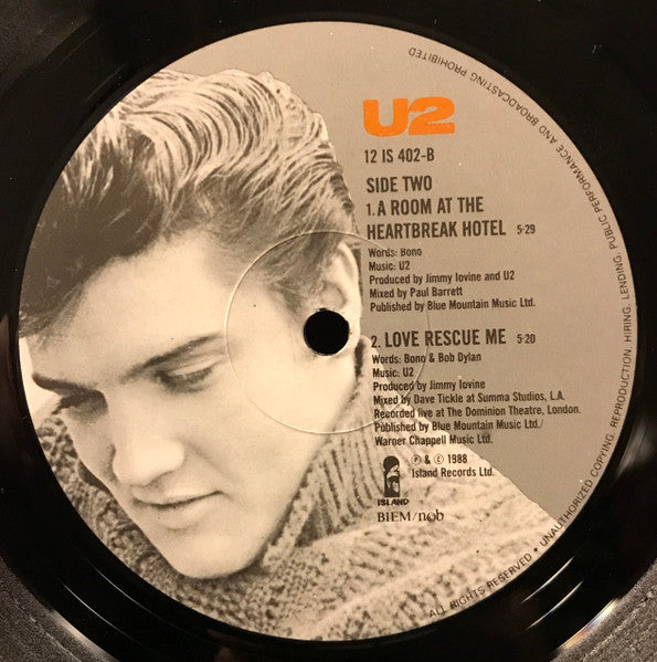 U2 : Angel Of Harlem (12", Single)