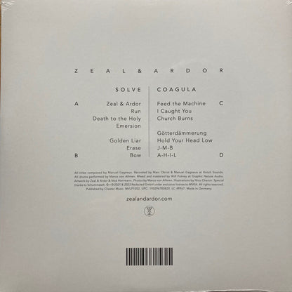 Zeal & Ardor* : Zeal & Ardor (2x12", Album, Dlx, 180)