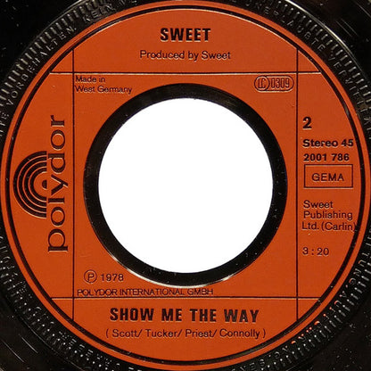 The Sweet : California Nights (7", Single)