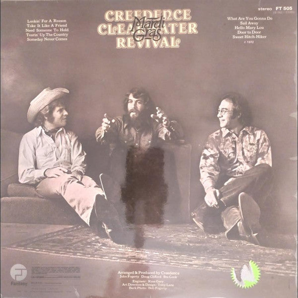 Creedence Clearwater Revival : Mardi Gras (LP, Album, RE)