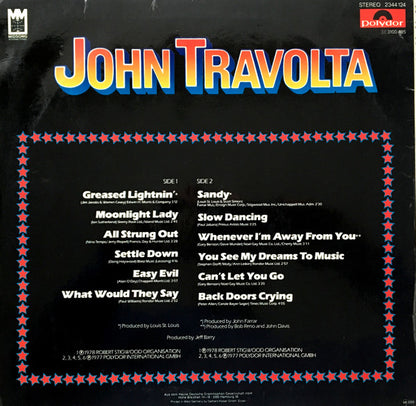 John Travolta : John Travolta ‎ (LP, Album, Comp)