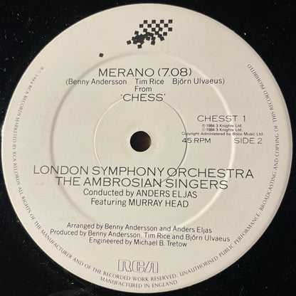 Murray Head : One Night In Bangkok (12")