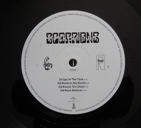 Scorpions : Rock Believer (2xLP, Album, Dlx, Ltd, 180)