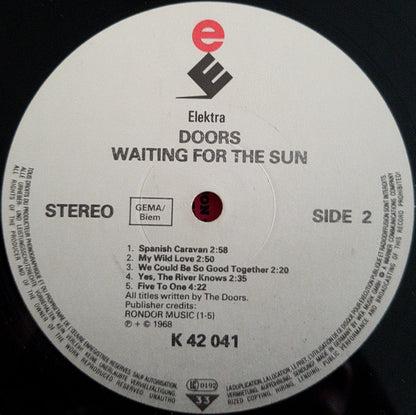 The Doors : Waiting For The Sun (LP, Album, RE)