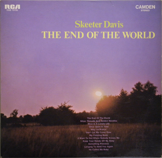 Skeeter Davis : The End Of The World (LP, Album, RE)