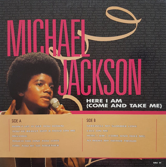 Michael Jackson : Here I Am (Come And Take Me) (LP, Comp)