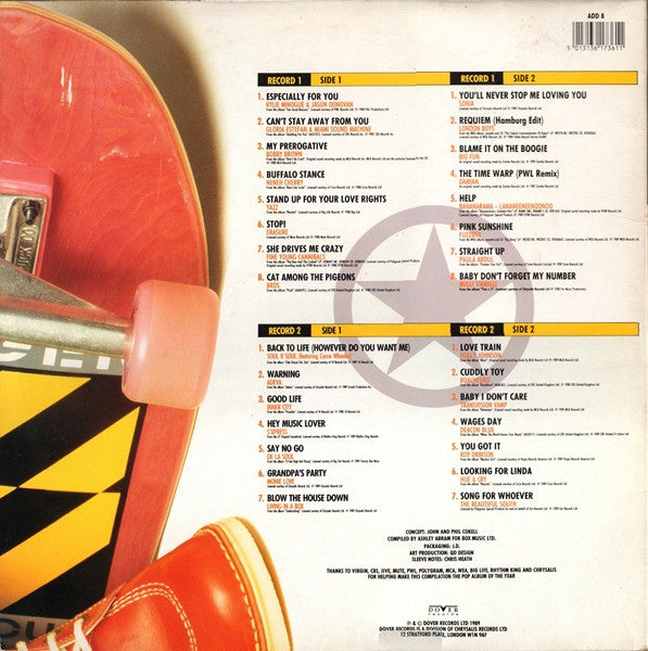 Various : Smash Hits Party 89 (2xLP, Comp)