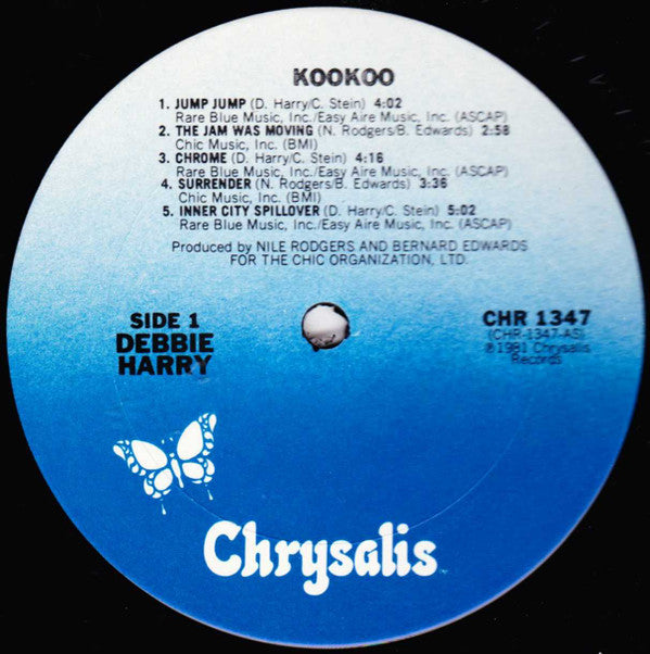 Deborah Harry : KooKoo (LP, Album, SXT)