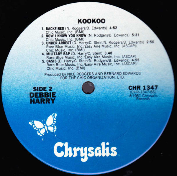 Deborah Harry : KooKoo (LP, Album, SXT)