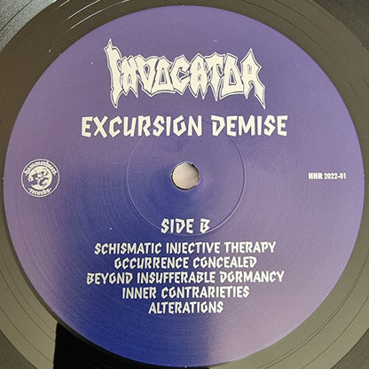 Invocator : Excursion Demise (LP, Album, Ltd, RE, RM)