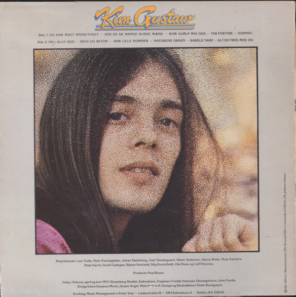 Kim Gustaw* : Her Og Nu (LP, Album)